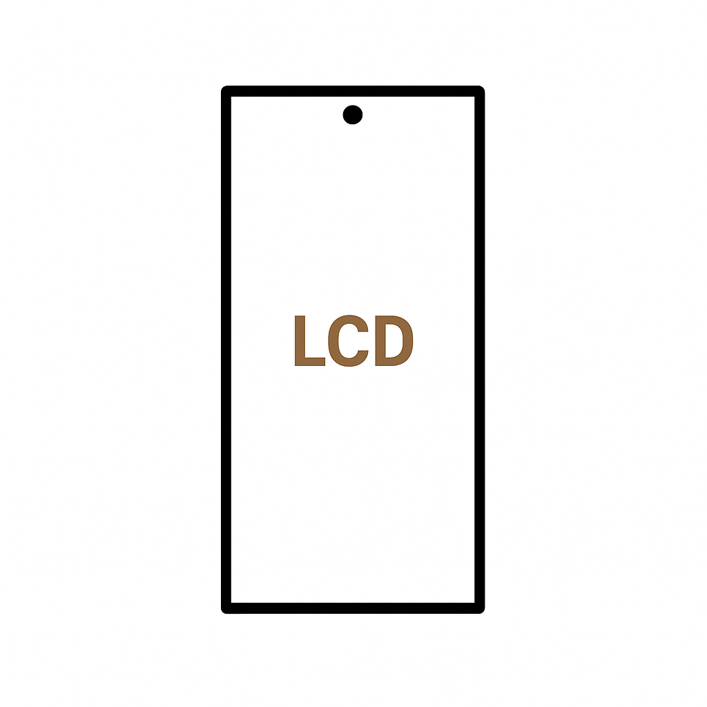 Ecran Complet Noir TCL 30 SE (Avec châssis)