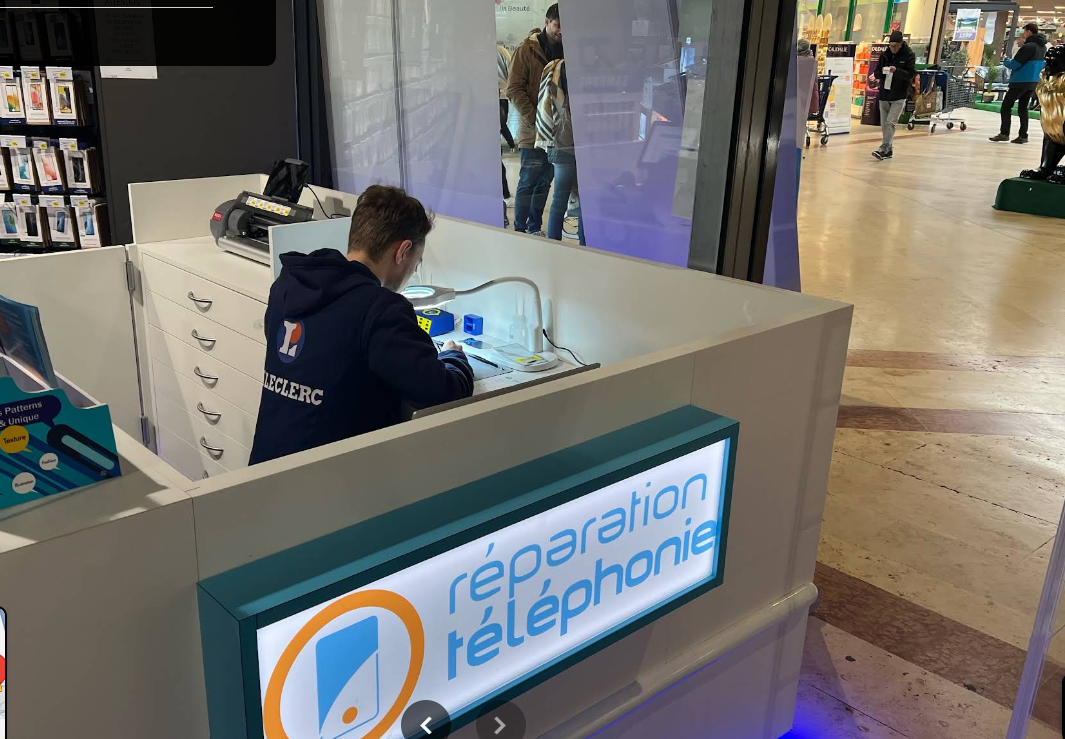 Corner réparation smartphone E.Leclerc Andrézieux