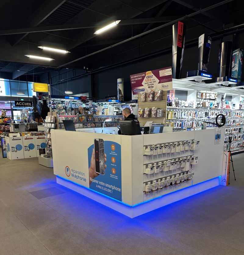 Corner réparation smartphone E.Leclerc Onet-Le-Châteaux