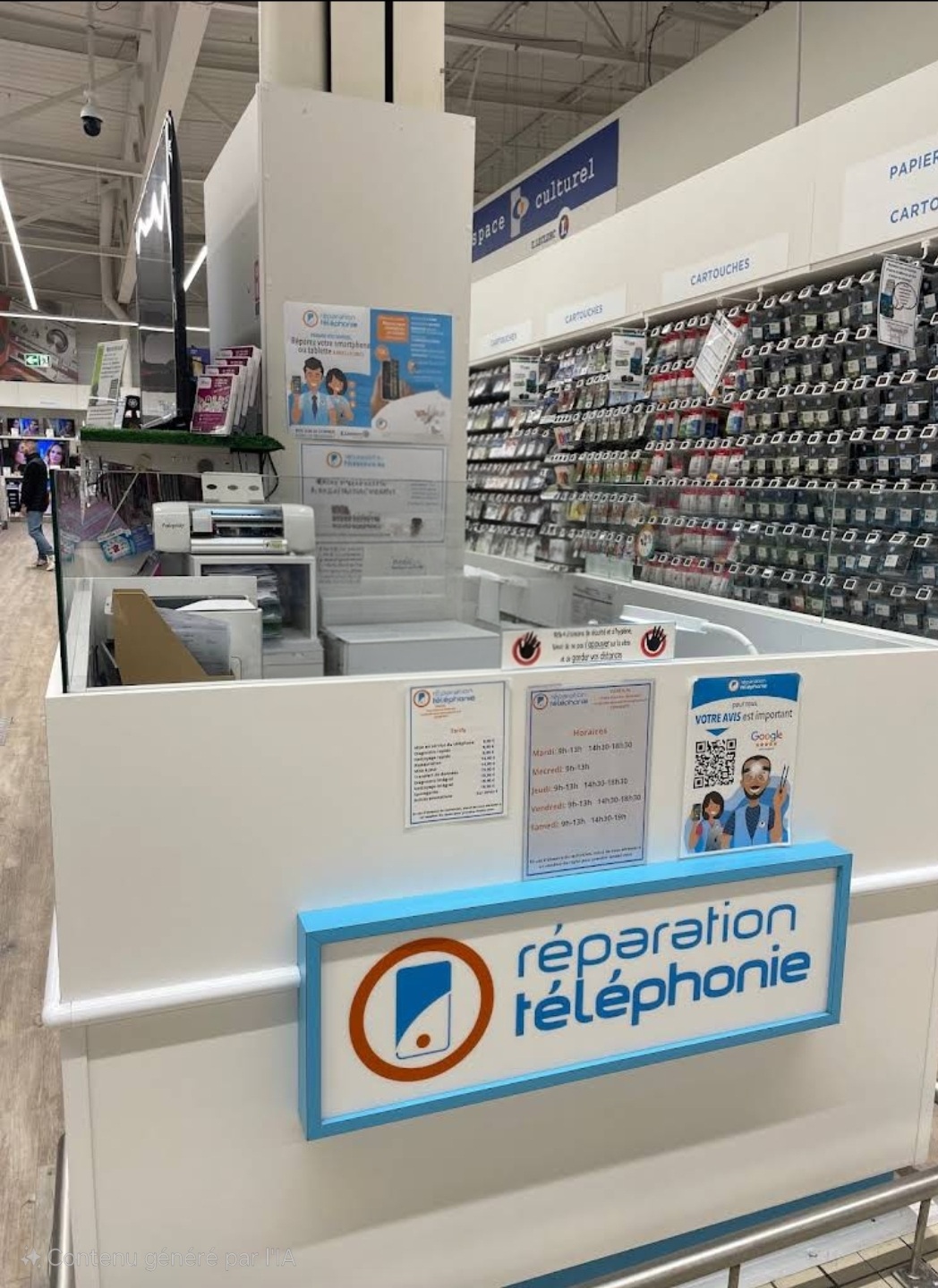 Corner réparation smartphone E.Leclerc Verdun