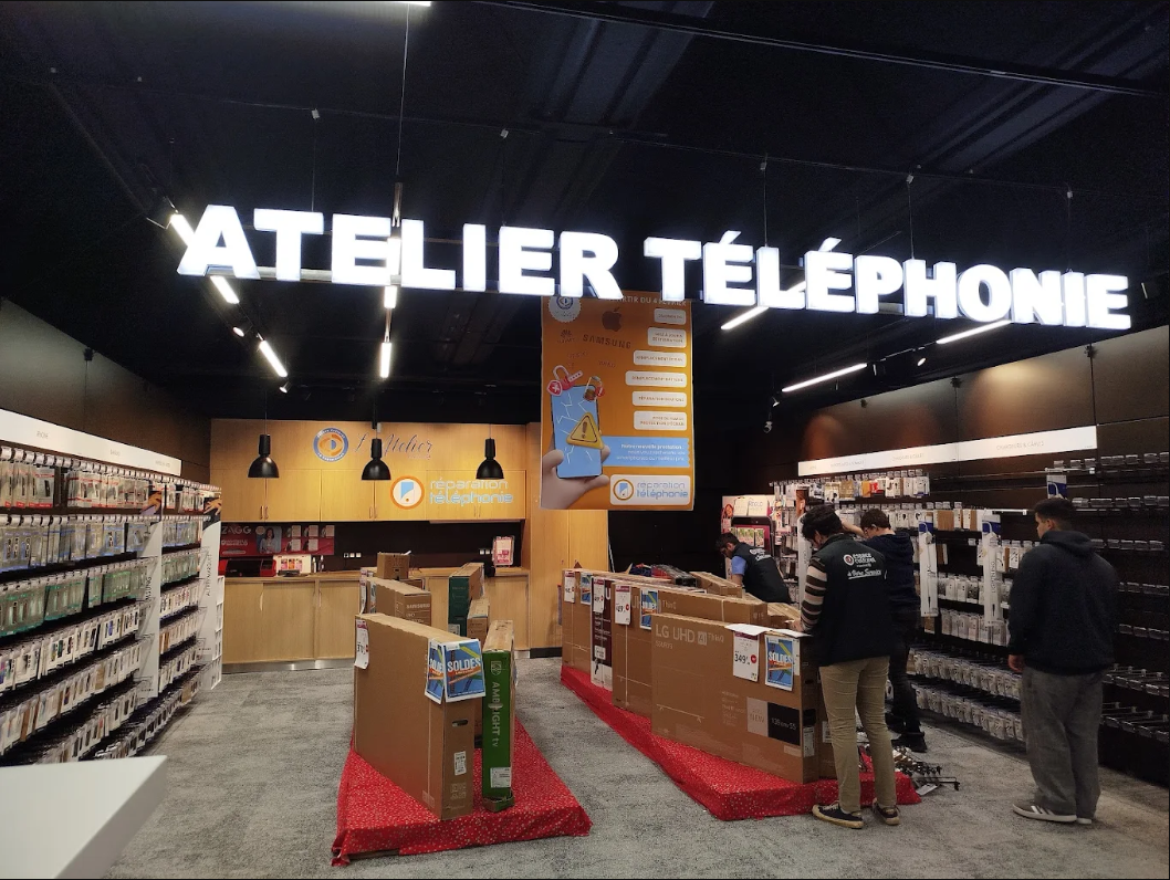 Corner réparation smartphone E.Leclerc la souterraine